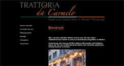 Desktop Screenshot of da-carmelo.com